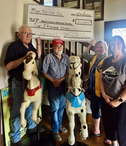 Donation aids restoration of piece of local history